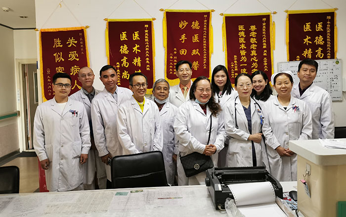 9170金沙集团_菲律宾前卫生部长Paulyn Jean R. Ubial一行赴北京市南苑医院交流学习再生医疗手艺