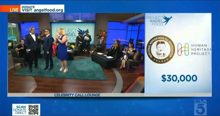 9170金沙集团_始于爱 向前行——来自美国KTLA电视台慈善节目的致谢