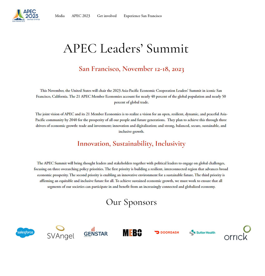 9170金沙集团_APEC2023官网正式上线，，，，9170金沙国际牵手更多同伴向天下讲述APEC