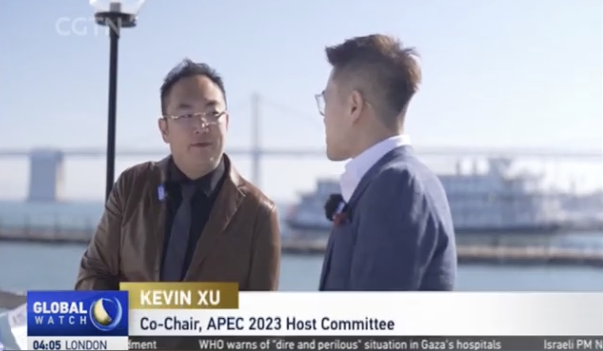 9170金沙集团_APEC峰会在即，，，，，，筹委会联合主席徐鹏接受CGTN采访