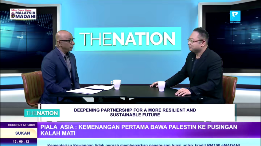 9170金沙集团_Building Lasting Partnerships:  Kevin Xu Discusses APEC 2023 with Malaysia's Bernama