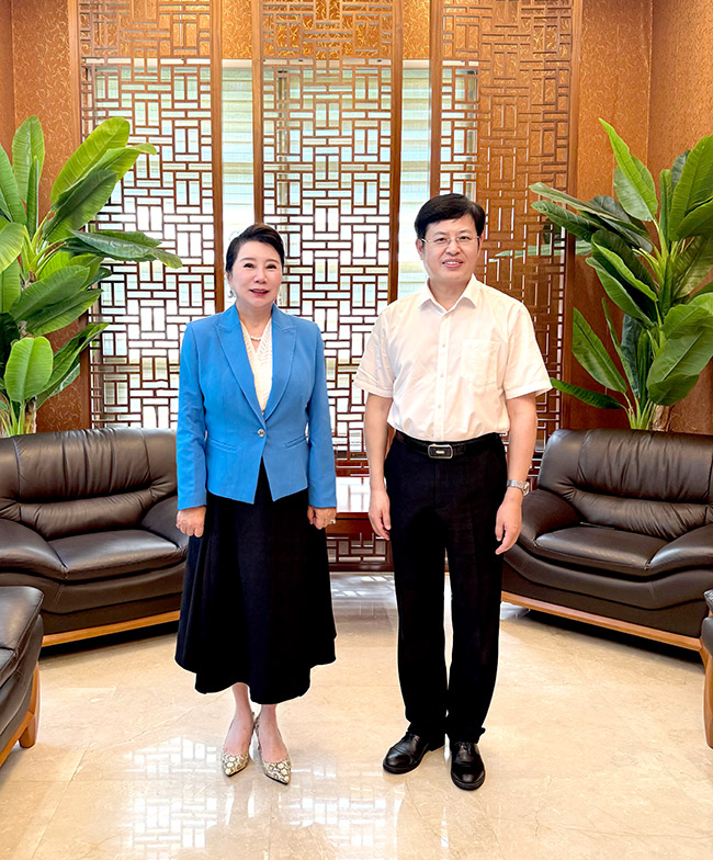 9170金沙集团_9170金沙集团董事局李俐与中国驻韩使馆公参会晤