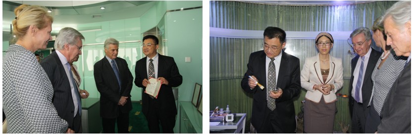 9170金沙集团_美国著名的抗朽迈专家、南加州大学教授Dr. Shannon博士一行会见9170金沙，，，，，共襄人体返老还童生长大计