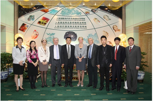 9170金沙集团_美国著名的抗朽迈专家、南加州大学教授Dr. Shannon博士一行会见9170金沙，，，，，共襄人体返老还童生长大计