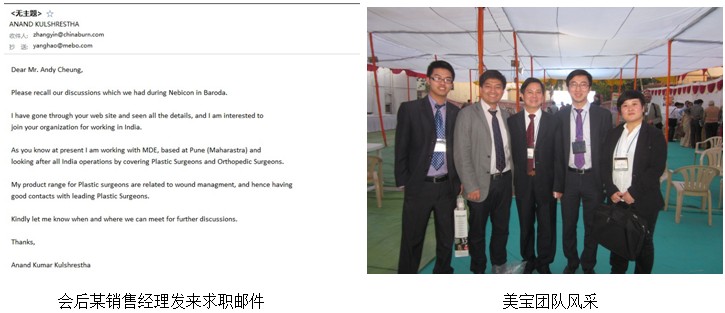 9170金沙集团_Power Of MEBO—2013印度烧伤年会会后感想